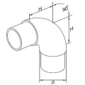 Custom-Treppengeländer Edelstahl-Fitting