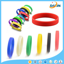 Multi-Color Eco Friendly pulseira de silicone para crianças / adultos