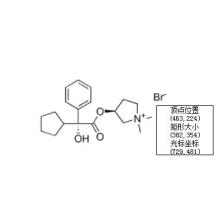 Pharmaceutical Raw Materials Glycopyrronium Bromide 51186-83-5