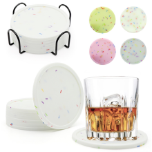 Glow in the Dark Silicone Cup Coasters Mat