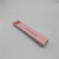 Cardboard Foldable Pen Packaging Box with Rose Gold