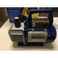 High efficiency single and double stage vacuum pump