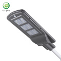 IP65 20 40 60w tudo em uma luz de rua led solar integrada