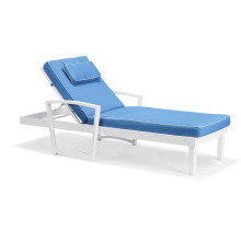 Mobília de cadeira de praia dobrável ao ar livre