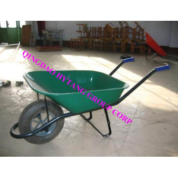 plastic tray wheelbarrow with 13x3 air wheel