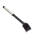 bbq grill brush with metal handle