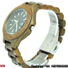 Reloj de madera caliente de la venta, relojes de madera de la mejor calidad