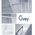 Sliding Shower Screen with Ce Certification (A-KW023-D)