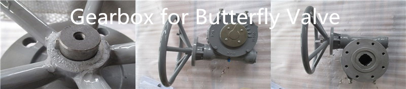 Gearbox for butterfly valve