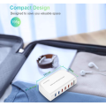 Station de charge de bureau avec 6 ports pour téléphone portable