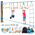 GIBBON Ninja Obstacle Course Line Kit 40ft Slackline