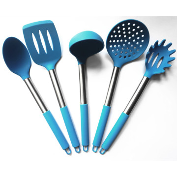 5pcs Silicone Non-Stick Cooking Baking Utensils