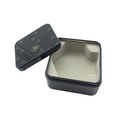 Square Tin Box Chocolarte Packaging Box Promotion Mini Size