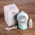 Personal Portable Table Fan with Mist Humidifier Purifier