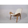 Silla de madera contrachapada Hans J Wegner