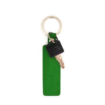 Fertigen Sie Soem-Förderungs-Geschenk-PU-Leder keychain kundenspezifisch an