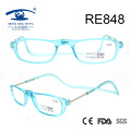 Lunettes de lecture magnétiques plastiques 2017 Light Color Fashion (RE848)