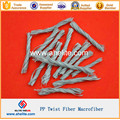 Polypropylene Fibre PP Twist Fiber Macro Fiber 19mm 48mm 54mm