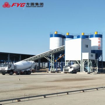 Well Known Conveyor Loading 180m3/h Concrete Batching Plant