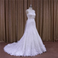 A-Line Wedding Dress Detachable Train