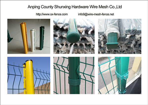 Wire Mesh Fence Post 1