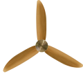 Low profile ceiling fan with light