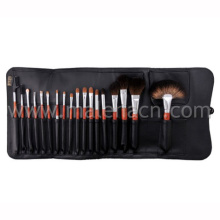 18PCS Professional Cosmetic Makeup Brush with Black Cosmetic Bag