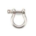 Bow shackle for sunshade sail