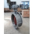 Dn800 Wcb Worm Gear Flange Butterfly Valve