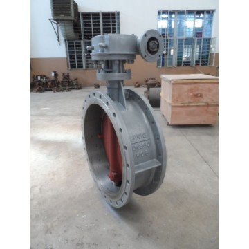 Dn800 Wcb Worm Gear Flange Butterfly Valve