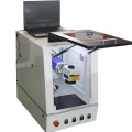 high efficiency Enclosed 30w Metal Keychain Fiber Laser Marking Machine