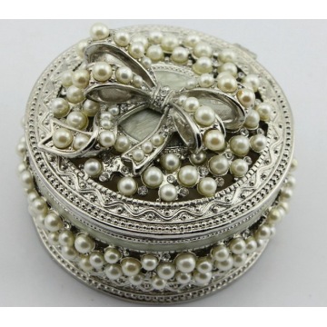 Grade-a Jewelry Box Beautiful Metal Box