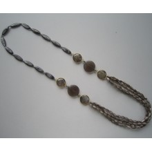 Multi Ständer Shell Perlen Halskette