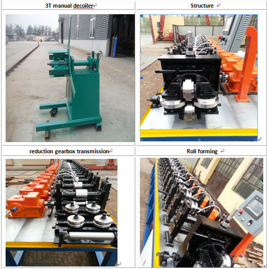 high speed combined drywall channel forming machine 