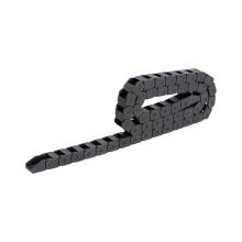 Closed plastic drag chain flexible wear resistance