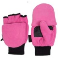 3M Fleece Convertible Fingerless Gloves Mittens Women Kids