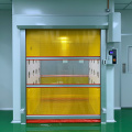 Air shower PVC rapid rolling doors