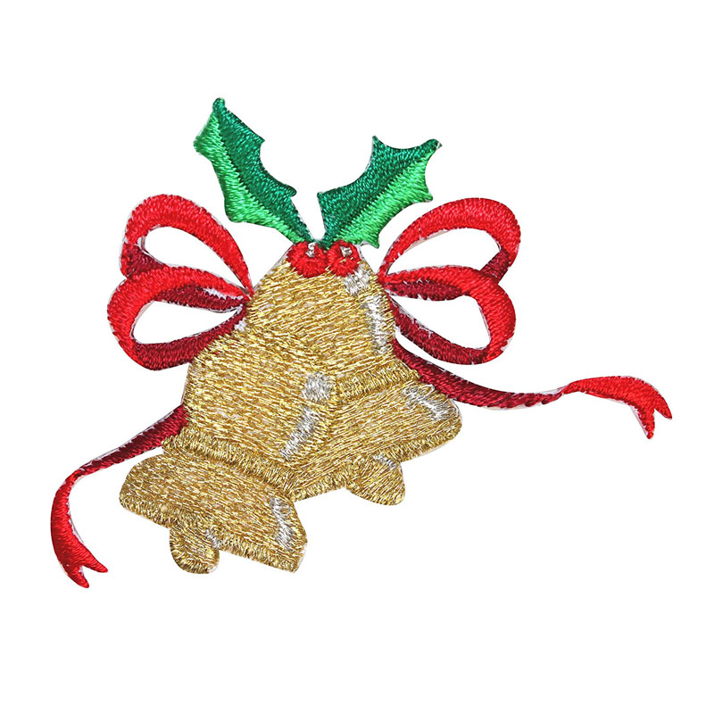 Christmas Bells Embroidery Patch