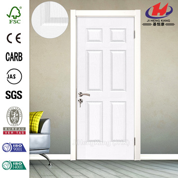 Solid Wood Frame Plywood Interior Cabenit Door