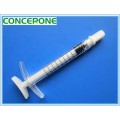 Medical Beauty Syringe 1ml Female Luer Lock with Cap