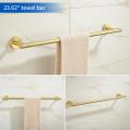 5 Pieces Bathroom Hardware Accessories Towel Bar Set