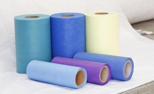 Blue Coated Polyester Stitchbond Nonwoven For Mattress