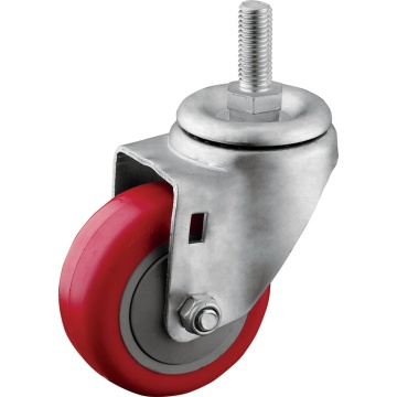 Medium Duty PU Thread Stem Casters