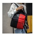 Color matching school bag fashionable travel backpack