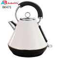 Quick Heating 360 Degree Rotational Base Water Tea Boiler Concealed Heating Element Electric Pyramid Kettle