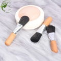 Custom 8cm Wooden Mini Make Up Foundation Brush