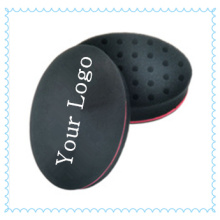 Pincel de esponja de cabelo Twist preto para Dreads Twist Curl, forma Oval pequena EVA Sponge