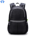 Scratch resistant waterproof folding Nylon Double knapsack