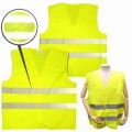 Yellow High Visibility Safety Vest, En/ANSI, Factory in Ningbo, China