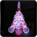 outdoor metal frame christmas Ball tree